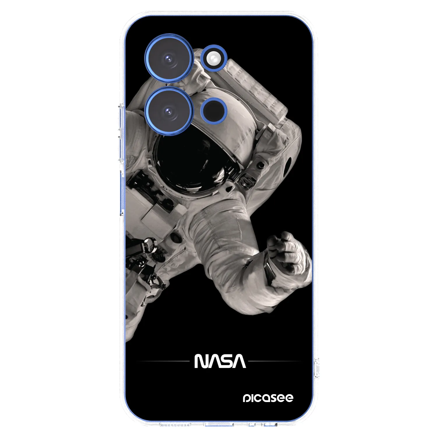 Picasee διαφανής θήκη σιλικόνης Xiaomi Redmi 15C 4G - Astronaut Big
