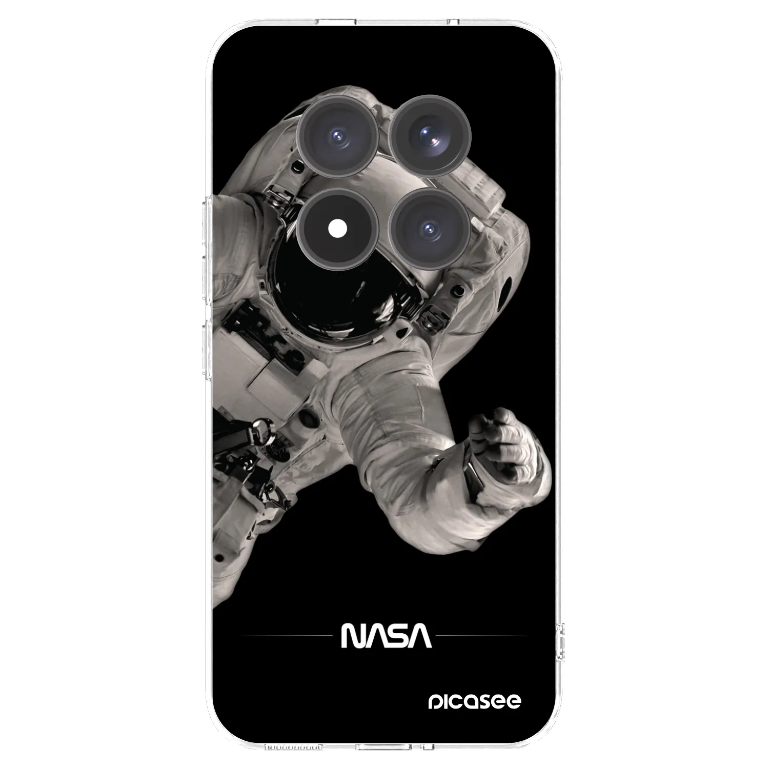 Picasee διαφανής θήκη σιλικόνης Xiaomi Redmi Note 15 Pro+ - Astronaut Big
