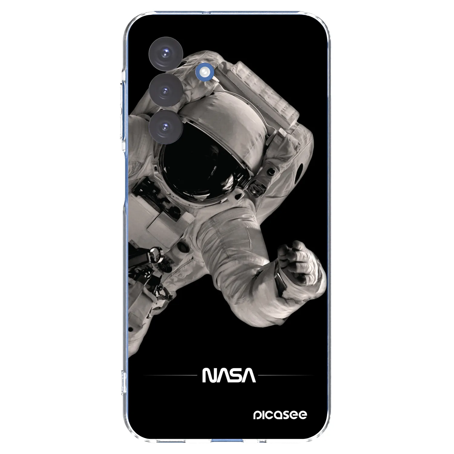 Picasee διαφανής θήκη σιλικόνης Samsung Galaxy A17 5G - Astronaut Big