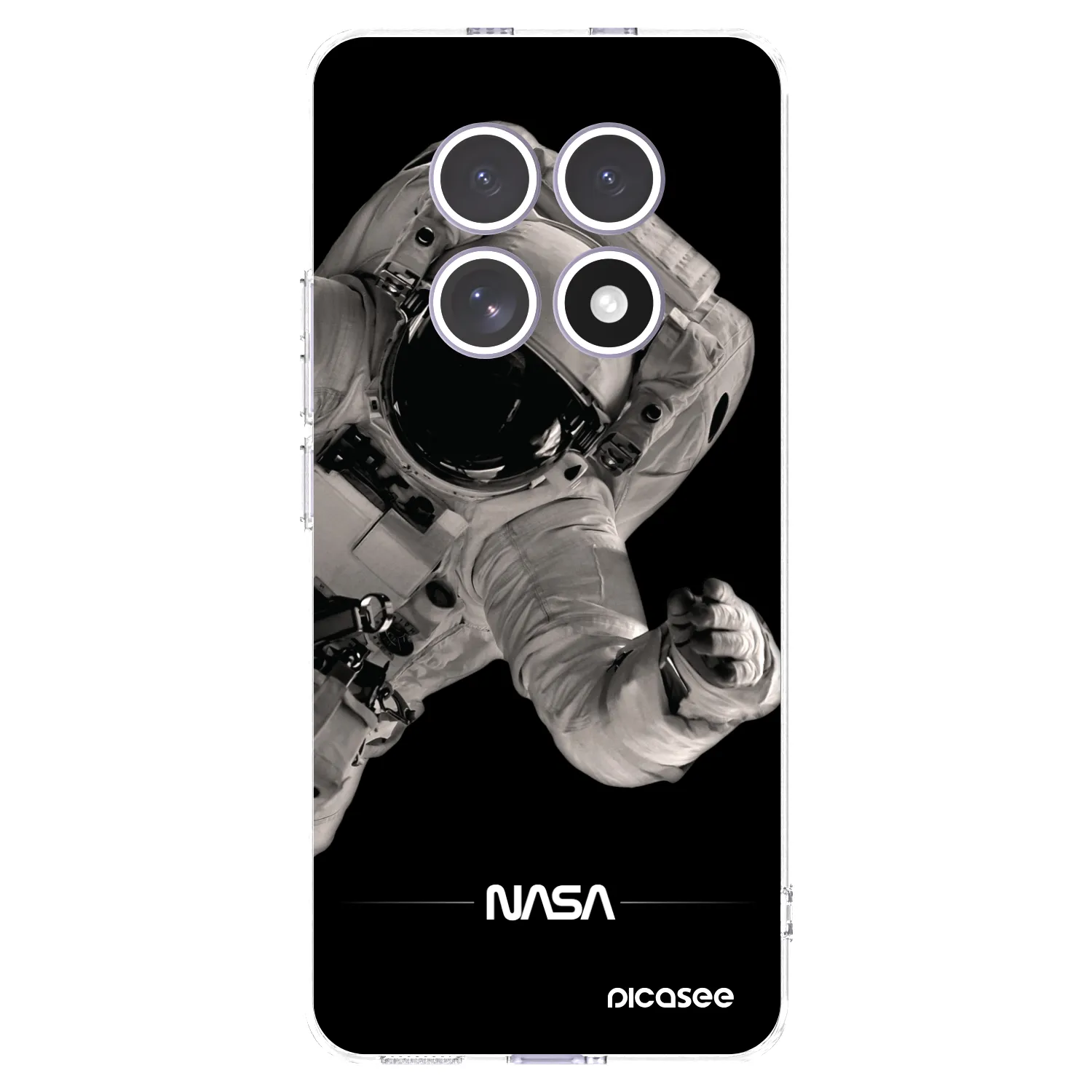 Picasee διαφανής θήκη σιλικόνης Xiaomi Redmi Note 15 - Astronaut Big