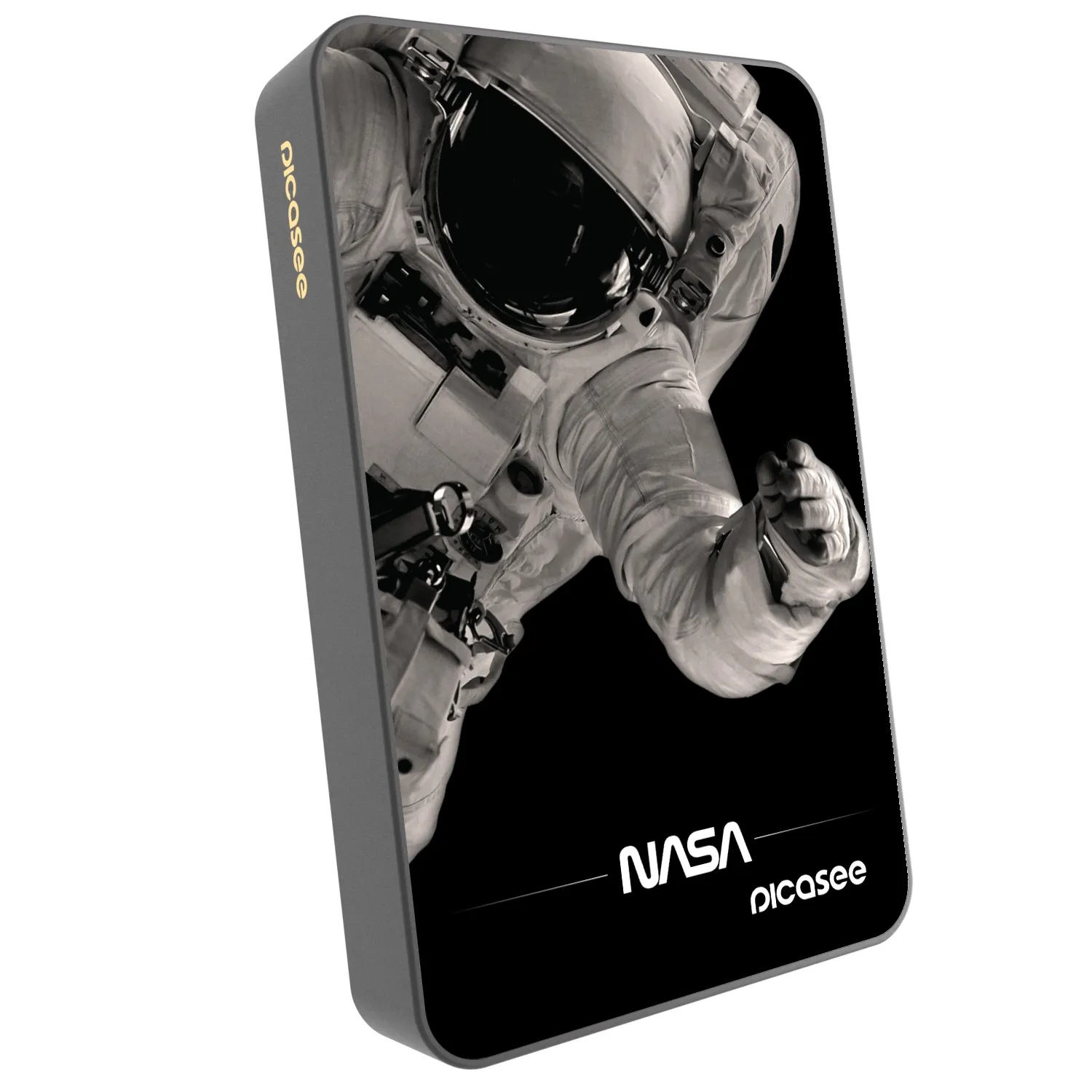 Picasee Powerbank με MagSafe 10 000 mAh Γκρί - Astronaut Big