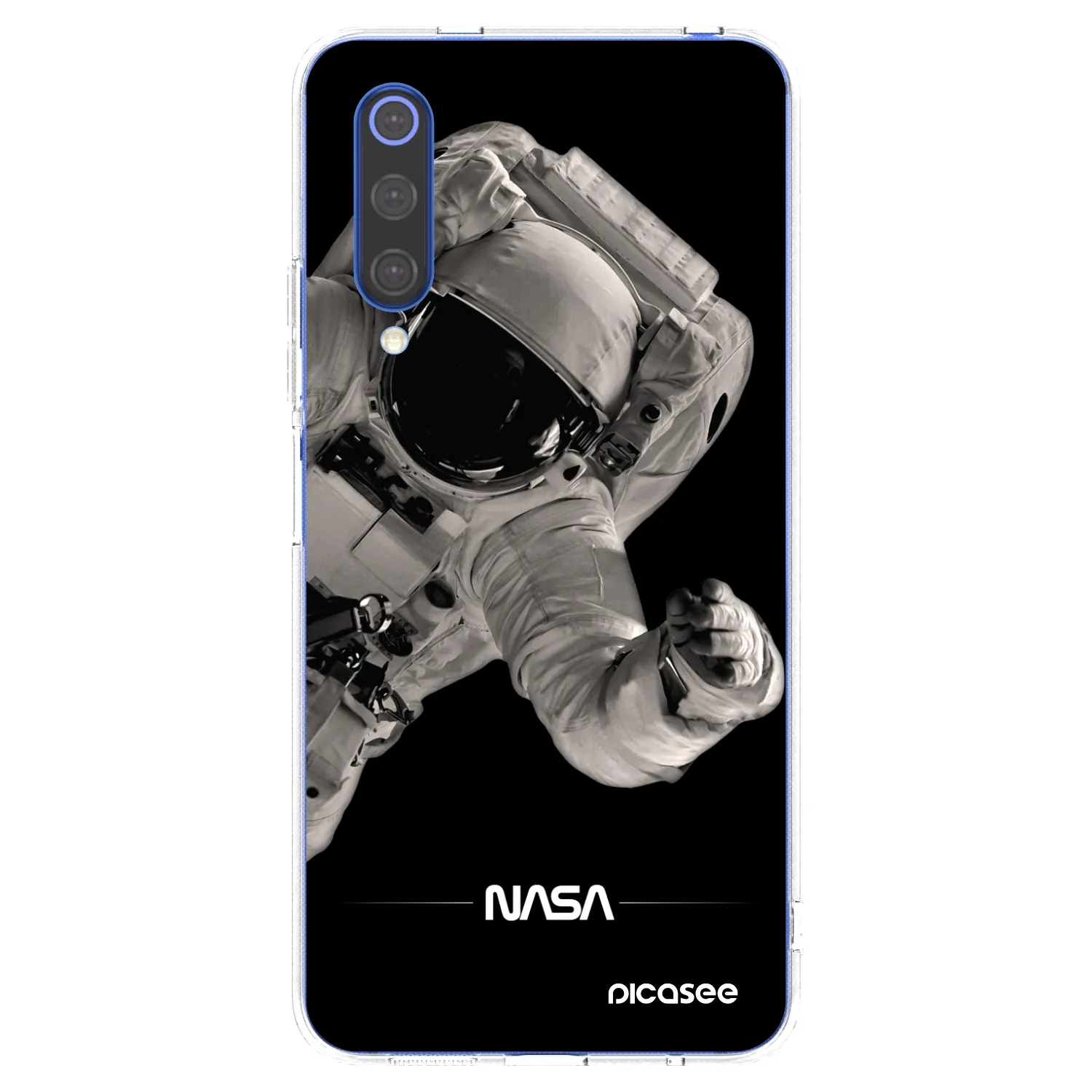 Picasee διαφανής θήκη σιλικόνης Xiaomi Mi 9 SE - Astronaut Big
