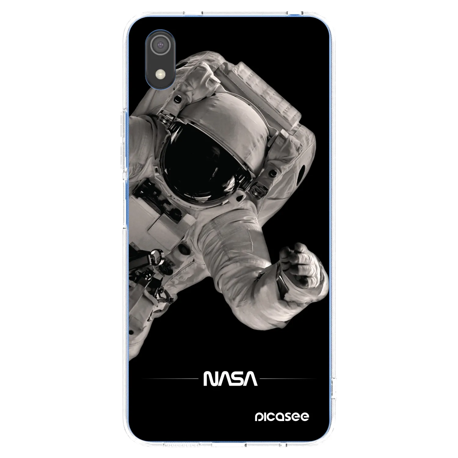 Picasee διαφανής θήκη σιλικόνης Xiaomi Redmi 7A - Astronaut Big