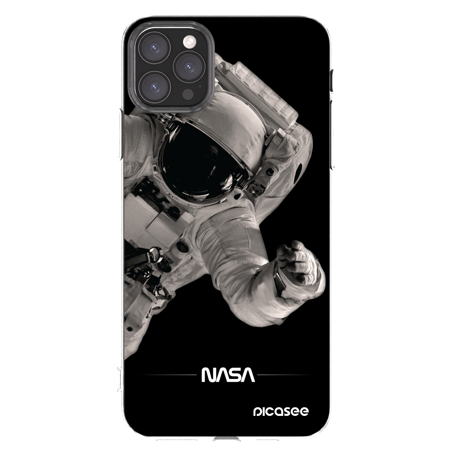 Picasee διαφανής θήκη σιλικόνης Apple iPhone 11 Pro Max - Astronaut Big