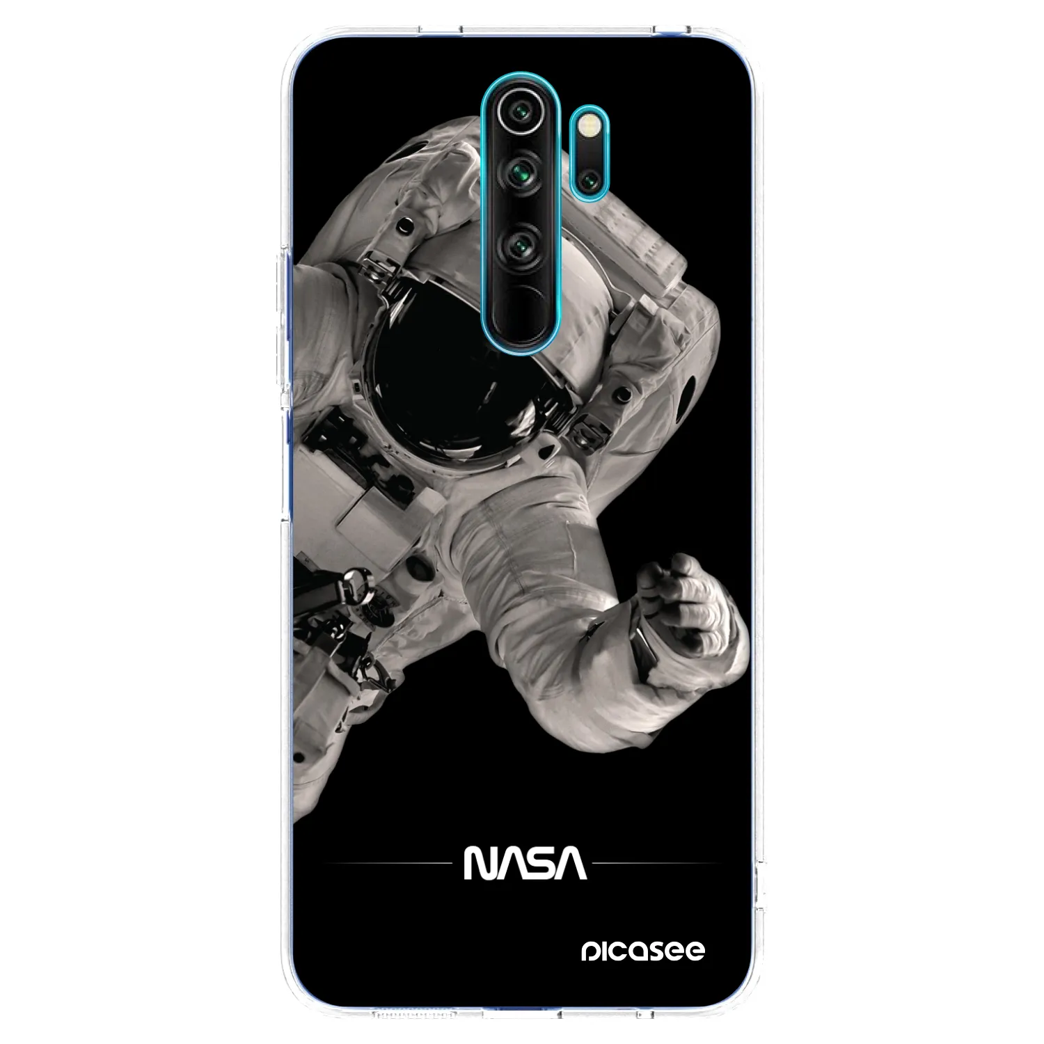 Picasee διαφανής θήκη σιλικόνης Xiaomi Redmi Note 8 Pro - Astronaut Big