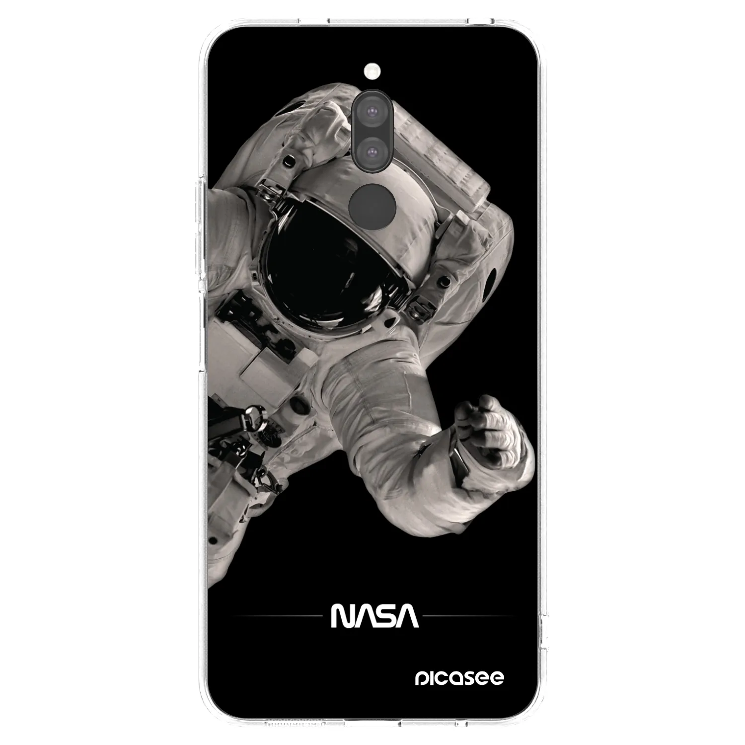 Picasee διαφανής θήκη σιλικόνης Xiaomi Redmi 8 - Astronaut Big