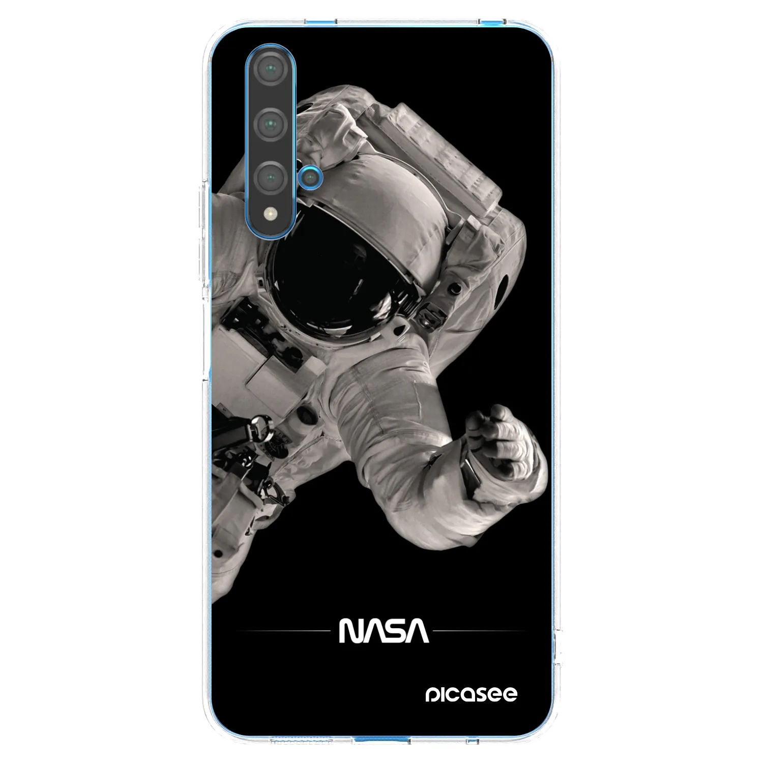 Picasee διαφανής θήκη σιλικόνης Huawei Nova 5T - Astronaut Big