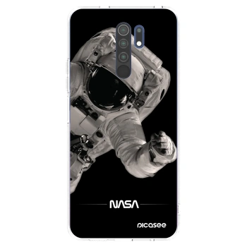 Picasee διαφανής θήκη σιλικόνης Xiaomi Redmi 9 - Astronaut Big
