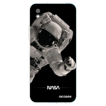Picasee Μαύρη θήκη σιλικόνης για Xiaomi Redmi 9A - Astronaut Big