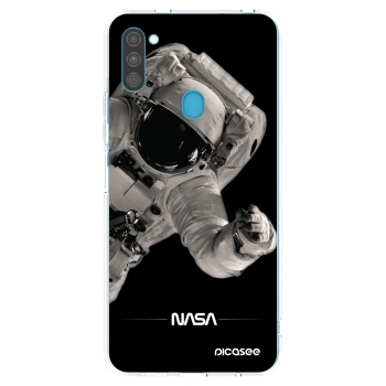 Picasee διαφανής θήκη σιλικόνης Samsung Galaxy M11 - Astronaut Big