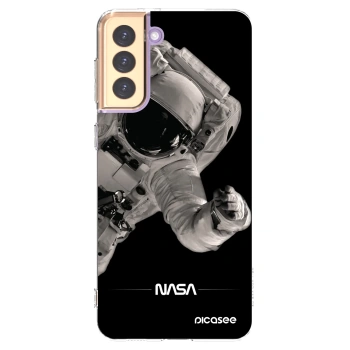 Picasee διαφανής θήκη σιλικόνης Samsung Galaxy S21+ 5G G996F - Astronaut Big