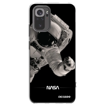 Picasee διαφανής θήκη σιλικόνης Xiaomi Redmi Note 10 - Astronaut Big
