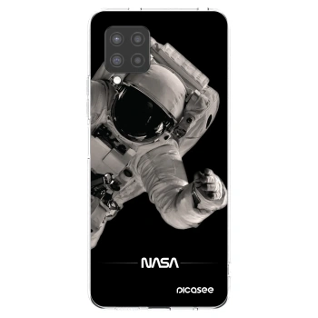 Picasee διαφανής θήκη σιλικόνης Samsung Galaxy A42 A426B - Astronaut Big