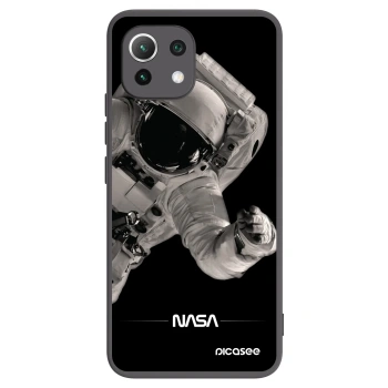 Picasee Μαύρη θήκη σιλικόνης για Xiaomi Mi 11 Lite - Astronaut Big