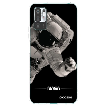 Picasee διαφανής θήκη σιλικόνης Xiaomi Redmi Note 10 5G - Astronaut Big