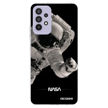 Picasee διαφανής θήκη σιλικόνης Samsung Galaxy A32 4G SM-A325F - Astronaut Big