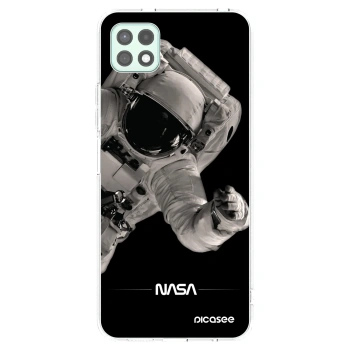Picasee διαφανής θήκη σιλικόνης Samsung Galaxy A22 A226B 5G - Astronaut Big