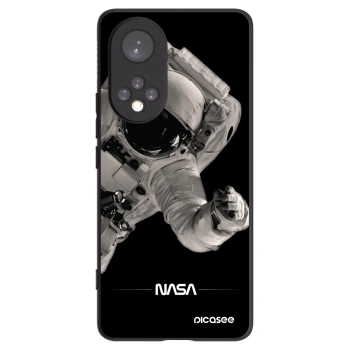 Picasee Μαύρη θήκη σιλικόνης για Honor 50 5G - Astronaut Big