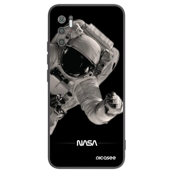 Picasee Μαύρη θήκη σιλικόνης για Xiaomi Poco M3 Pro 5G - Astronaut Big