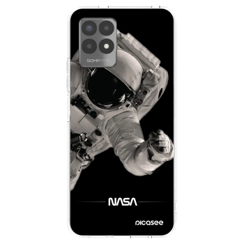 Picasee διαφανής θήκη σιλικόνης Realme 8i - Astronaut Big