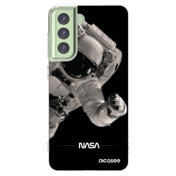 Picasee διαφανής θήκη σιλικόνης Samsung Galaxy S21 FE 5G - Astronaut Big