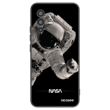 Picasee Μαύρη θήκη σιλικόνης για Vivo V23 5G - Astronaut Big