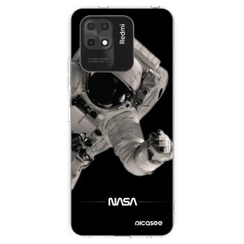 Picasee διαφανής θήκη σιλικόνης Xiaomi Redmi 10C - Astronaut Big