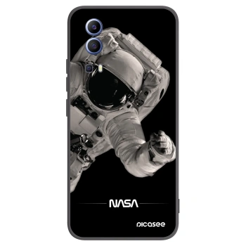 Picasee Μαύρη θήκη σιλικόνης για Vivo Y52 5G - Astronaut Big