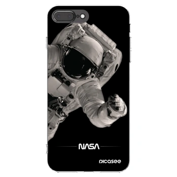 Picasee διαφανής θήκη σιλικόνης Apple iPhone 8 Plus - Astronaut Big