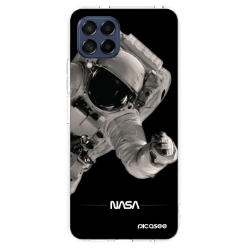 Picasee διαφανής θήκη σιλικόνης Samsung Galaxy M53 5G - Astronaut Big