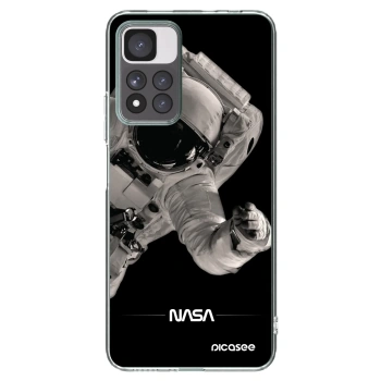 Picasee διαφανής θήκη σιλικόνης Xiaomi Redmi Note 11 Pro+ 5G - Astronaut Big