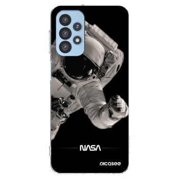 Picasee διαφανής θήκη σιλικόνης Samsung Galaxy A23 A235F 4G - Astronaut Big