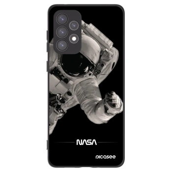 Picasee Μαύρη θήκη σιλικόνης για Samsung Galaxy A73 5G - Astronaut Big