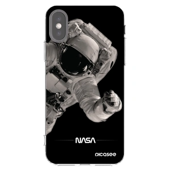 Picasee διαφανής θήκη σιλικόνης Apple iPhone X/XS - Astronaut Big