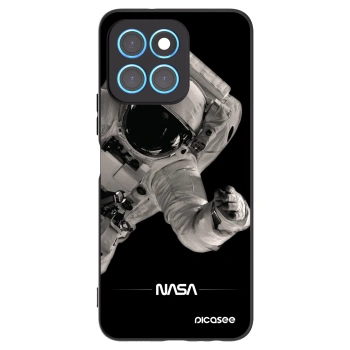 Picasee Μαύρη θήκη σιλικόνης για Honor X8 5G - Astronaut Big