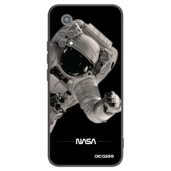 Picasee Μαύρη θήκη σιλικόνης για Xiaomi Redmi Note 11S 5G - Astronaut Big