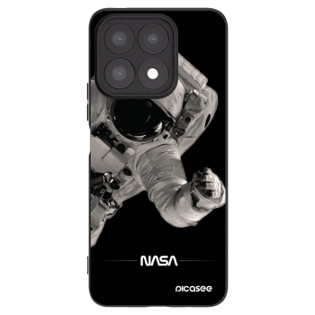 Picasee Μαύρη θήκη σιλικόνης για Honor X8a - Astronaut Big