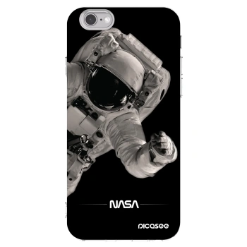 Picasee διαφανής θήκη σιλικόνης Apple iPhone 6/6S - Astronaut Big