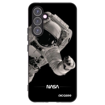 Picasee Μαύρη θήκη σιλικόνης για Samsung Galaxy A54 5G A546B - Astronaut Big