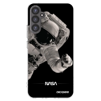 Picasee διαφανής θήκη σιλικόνης Samsung Galaxy A34 5G A346B - Astronaut Big