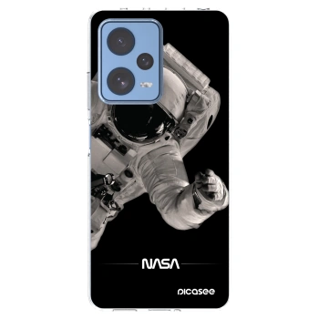 Picasee διαφανής θήκη σιλικόνης Xiaomi Redmi Note 12 Pro 5G - Astronaut Big