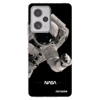 Picasee διαφανής θήκη σιλικόνης Xiaomi Redmi Note 12 Pro+ 5G - Astronaut Big