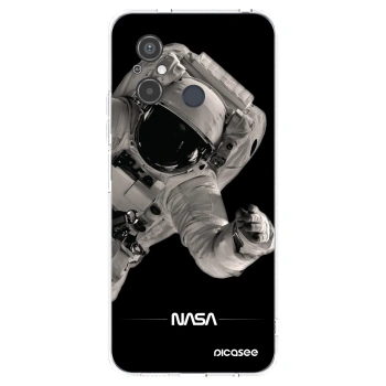 Picasee διαφανής θήκη σιλικόνης Xiaomi Redmi 12C - Astronaut Big
