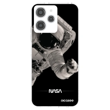 Picasee διαφανής θήκη σιλικόνης Xiaomi Redmi 12 4G - Astronaut Big