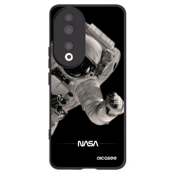 Picasee Μαύρη θήκη σιλικόνης για Honor 90 5G - Astronaut Big