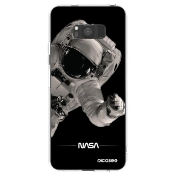 Picasee διαφανής θήκη σιλικόνης Samsung Galaxy S8 G950F - Astronaut Big