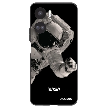 Picasee Μαύρη θήκη σιλικόνης για Honor 90 Lite 5G - Astronaut Big