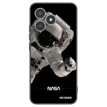 Picasee Μαύρη θήκη σιλικόνης για Realme C53 - Astronaut Big