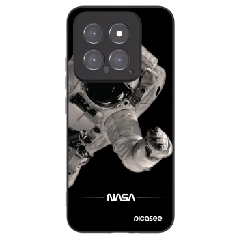 Picasee Μαύρη θήκη σιλικόνης για Xiaomi 14 - Astronaut Big