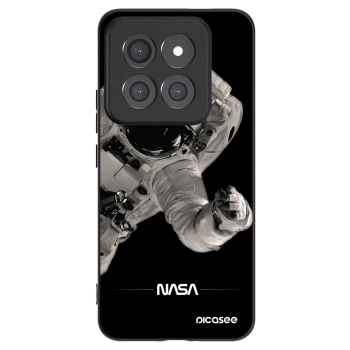 Picasee Μαύρη θήκη σιλικόνης για Xiaomi 14 Pro - Astronaut Big